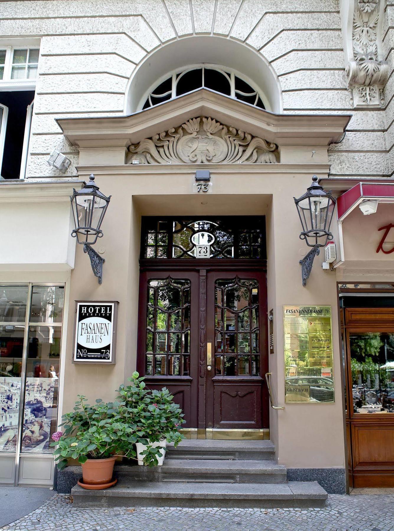 برلين Hotel Pension Fasanenhaus المظهر الخارجي الصورة